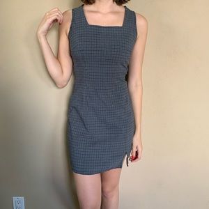 Vintage plaid dress